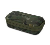 Trakker NXC Camo Hardcase Large | Protective Case for Valuable Carp Fishing Accessories and Electronics | Superior Impact Resistant Rigid Shell | Wipe Clean Lining | Zipped Mesh Pockets | Code 205289