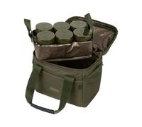 Trakker NXG Bait Bag | Carp Fishing Hookbaits Fresh and Organised | 6 Leakproof Pots, Removable Tray | Thermal Lining | Easy Clean | Zipped Pockets | N-Dura Fabric | Waterproof Base | Code 204196