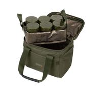 Trakker NXG Bait Bag | Carp Fishing Hookbaits Fresh and Organised | 6 Leakproof Pots, Removable Tray | Thermal Lining | Easy Clean | Zipped Pockets | N-Dura Fabric | Waterproof Base | Code 204196