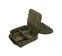 Trakker NXG Compact Tackle Bag | Divider System | Mesh Pockets | 24 End Tackle Slots | Twin Heavy Duty Zips | Hard Wearing N-dura Fabric | Waterproof Base | Grab Handles | Code 204129