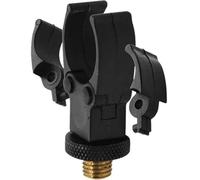 Trakker Quicklock Butt Rest | Carp Fishing Rear Rest Head with Spring-Tensioned Arms to Clamp your Rod Butt Securely in Place | Compatible with Abbreviated or Full Cork/Duplon Handles | Code 222901