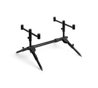 Trakker Quicklock Pod Kit | Fast Setup Carp Fishing Rod Pod | Robust Stylish Black Matt Aluminium | Precise CAD Construction | Anti-Twist Central TPS System | Includes 16mm Banksticks | Code 222102