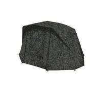 Trakker Tempest RS150 Overwrap Camo Aquatexx | Carp Bivvy Twin Skin | Dual Layer Enhances Insulation and Reduces Condensation | Rollback Sides | 2 Rod Straps | Clear Window | Guttering | Code 200544
