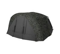 Trakker Tempest RS 150 Social Cap Camo | Creates a 1.2m Porch Area on RS 150 Shelter | 160cm H x 320cm W x 120cm D | Breathable | Superior Water Repellency | Black Out Pigment | Code 200546