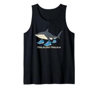 Tralalelo Italian Meme Humor for Internet Lovers Tank Top