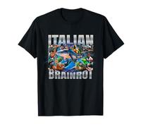 Tralalero Tralala Bootleg Brainrot Italian Brainrot Meme T-Shirt