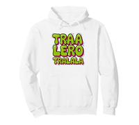Tralalero Tralala Italian Brainrot Funny Meme Typography Pullover Hoodie