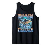 tralalero tralala - Meme Brainrot Italian for Men Womens Kid Tank Top