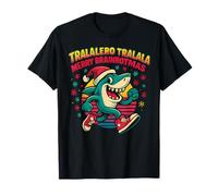 Tralalero Tralala Merry Brainrotmas - Funny Christmas Xmas T-Shirt