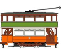 Tram - Glasgow Tram in N gauge from Oxford Diecast NTR005