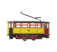 Tram Model Iron Decor Transport Car Model for Boys Girls 3 Years Old up Gift