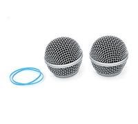 TRAMO TH115 Microphone Ball Head Mesh Grill for Shure SM58 BETA58 SM58LC SA-M30 SV100 for Shure Pgx2 Slx2 Wireless Microphones Replacement Universal Screen
