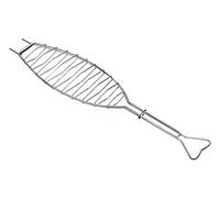 Tramontina Stainless Steel Articulated Fish Grill 713 X 165Cm, Silver