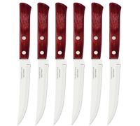 Tramontina 6 Pieces Steak Knife Set Stainless Steel 29899/154 Steak Knife