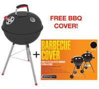 Tramontina BBQ Charcoal Grill w/ Lid + FREE BBQ COVER 26500/009