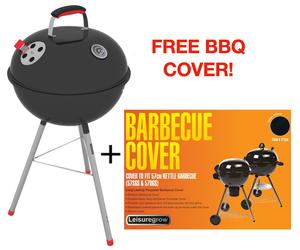 Tramontina BBQ Charcoal Grill w/ Lid + FREE BBQ COVER 26500/009