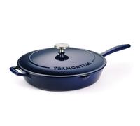 Tramontina Bestow Enamelled Cast Iron Skillet With Lid 30Cm - 3.25L