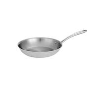 Tramontina Boston Tri-Ply Clad Stainless Steel 10-Inch Frying Pan | Induction-Ready Skillet, Dishwasher-Safe, NSF-Certified