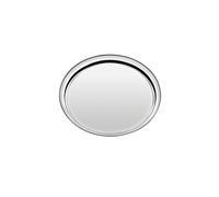 Tramontina Buena 35cm Round Stainless Steel Serving Tray, Dishwasher Safe, Rustproof