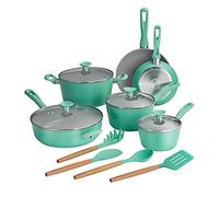 Tramontina Cookware Set 14-Piece (Teal), 80110/036DS