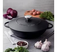 Tramontina Enameled Cast Iron Wok 32cm 5L Induction Oven Safe Cookware Premium
