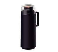 Tramontina Exata 1L Thermal Flask Black Glass Lined Vacuum 61637/103