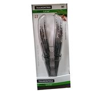 Tramontina Pro Line Stainless Steel Food Tongs, 4 Pairs