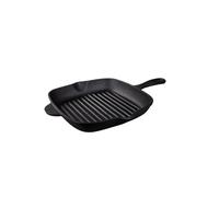 Tramontina Square Griddle Pan 27cm (2.2l) Pre-Seasoned Cast Iron | Arrives pre-seasoned and ready for immediate service, with dual pour spouts for mess-free draining and liquid transfer.