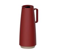 Tramontina Thermal Flask, Interior Glass Container, Red, 1.0L