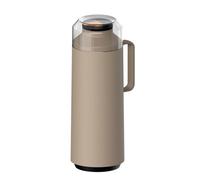 Tramontina Thermal Flask With Cup Lid, Interior Glass Container, Beige, 1.0L