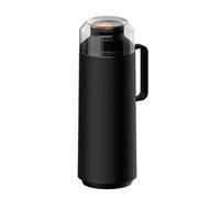 Tramontina Thermal Flask With Cup Lid, Interior Glass Container, Black, 1.0L