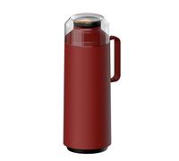 Tramontina Thermal Flask With Cup Lid, Interior Glass Container, Red, 1.0L