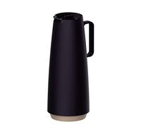 Tramontina Thermal Flask with Interior Glass Container (Black, 1.0l)