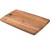 Tramontina TRAMONTINA 13272/351 Chopping Board for Kitchen 28 x 19 cm FSC Antibacterial Teak Wood Made in Brazil