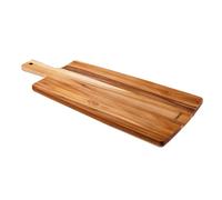 Tramontina Wooden Board Teak 48x19.5cm With Handle Serving Chopping Board
