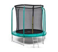 Trampoline 195cm Kids Rebounder Jumper Safety Net Fitness Exercise Outdoor Green