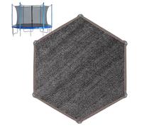 Trampoline Awning Canopy - Lightweight Waterproof Shade Cloth Cover, UV Blocking Folding Sun Protection | Practical Outdoor Trampoline Protection Solution for Use on the Patio in the a