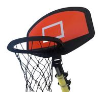 Trampoline Basketball Hoop - Adjustable Backboard Frame Attachment, Trammpoline Baasketball Stand | Outdoor Basketbell Hoep Kit | Trampolinne Baskettball Board For Jump Slam Dunk Fun Play