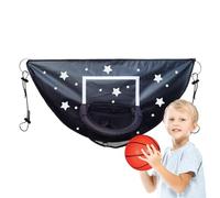 Trampoline Basketball Hoop - Kids Dunking Game Net Backboard, Adjustable Outdoor Sports Accessory | Durable Trampoline Goal Ring Set For Safe Jump Training, Hand-Eye Coordination Play, Backyard