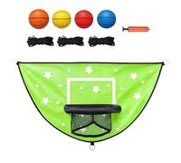 Trampoline Basketball Hoop Kids Dunking Game Set