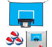 Trampoline Basketball Hoop - Trampoline Hoop For Dipping | Basketball Dunking Hoops | Indoor Outdoor Trampolines | Playground Park Gym Sport Game Accessory For Students,