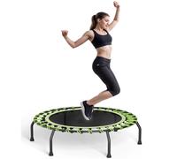 Trampoline Bungee Fitness Jumper 40" Rebounder Bouncer Exercise Silent Green
