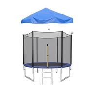 Trampoline Canopy Tent, 8-Panel All-Weather Trampoline Top Cover, Waterproof & Windproof Shade Cover for Outdoor Play(6 ft 6 poles)