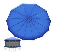 Trampoline Canopy Tent Shade Cover With Frame For 6ft, 8ft, 10ft, 12ft, 14ft, 16ft Trampolines Top Cover Accessories, Outdoor Sports Sun Shade Top Cover Roof - Sunshade, Rain And Snow (Size : 8ft)