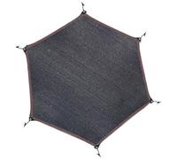Trampoline Cap - Black Nylon 6ft 8ft 10ft 12ft 14ft | UV Protective Sunshade Canopy | Outdoor Top Shield For 6 Pole And 8 Pole Trampolines For Use In The Garden, Backyard And Playground