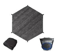Trampoline Cover, 6ft 8ft 10ft 12ft 14ft Trampoline Sun Shade Cover, Water Resistant & Dust Proof Trampolines Top Shade Covers, Foldable Trampolines Accessories Cover for Sun Rain Protection (6 feet)