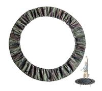 Trampoline Cover for Mini Trampoline Fitness Adults, 3 Layers Thickened & Widened Trampoline Replacement Mat, 800D Tear-Resistant Oxford Cloth Indoor Trampoline Accessories,Camouflage,122cm(48inch)