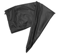 Trampoline Cover Protector Black Waterproof 8ft round Oxford Cloth | Outdoor Patio Use, Ultraviolet Ray Coating, Compact Storage, Reduces Chemical Evaporation for Hot Tubs