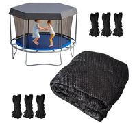 Trampoline Cover - Trampoline Tent | Sun Blocker Cloth, Fits 6/8 Pole Frames, Full Shade Canopy, Easy to Install UV Block Accessory | Protection to