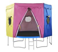 Trampoline Cover | Waterproof Anti-UV Trampolinee Tent Coverr | Rainproof Fabric Tarp Sunscreen Protective Enclosures Accessories for Outdoor Sports Activities Comfort and Safety